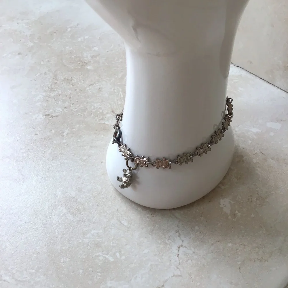 Girls Silver 925 Bear Design Link Bracelet - Picture 12 of 15